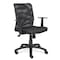 Officesource Crossway Collection Mesh Back Task Chair with Black Base 610FBK - alternate 1